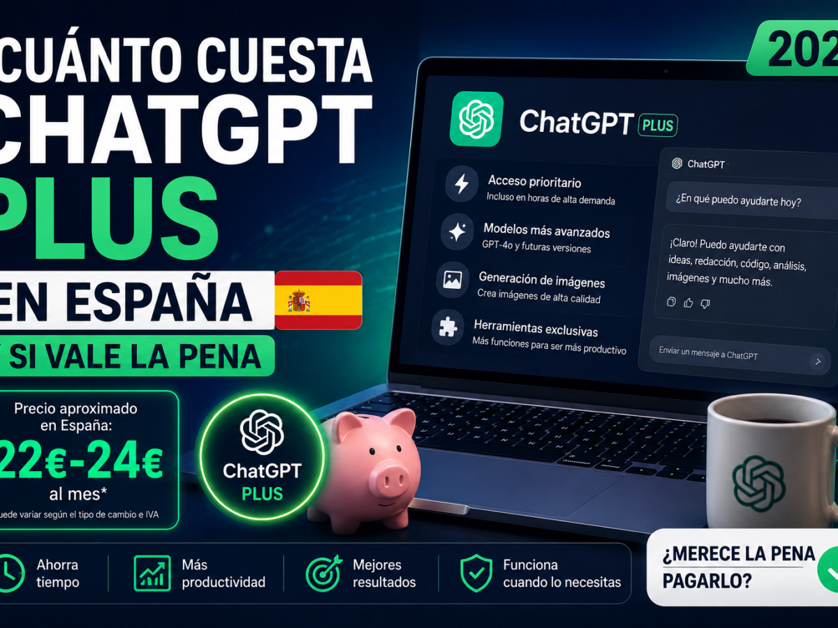 Cuánto cuesta ChatGPT Plus en España y si vale la pena en 2026